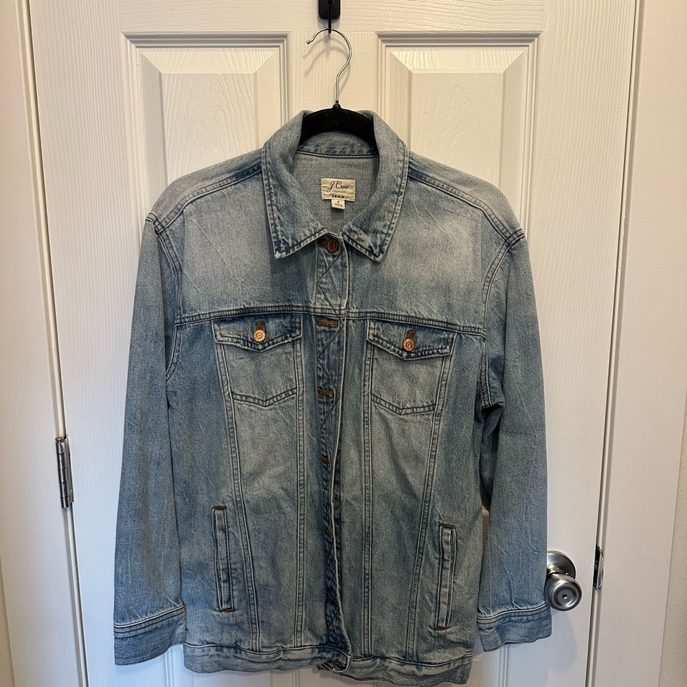 J. Crew Blue Jean Jacket Relaxed Fit